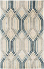 Surya Charcoal Banshee BAN-3389 rug - Contemporary Rectangle 5' x 8'