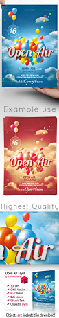 Open Air Flyer Template - Events Flyers