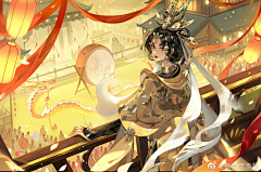 君鱼梓采集到画画-cg素材