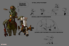 Herman_Ng采集到遊戲 Battleborn角色設定