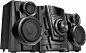 LG - 200W 3-Disc Hi-Fi Shelf System - Black - Angle Zoom