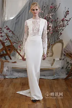 【视频】+【高清大图】+【细节】一起看就是爽！！！ #婚纱时装周# #婚纱礼服# #婚纱设计# #婚纱照# #婚纱海报# #婚纱摄影#-------------------------------------------------------------------------------- Elizabeth Fillmore 2016春夏纽约婚纱礼服发布会
