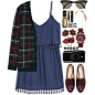 A fashion look from September 2015 featuring mango dresses, long tops and small heel shoes. Browse and shop related looks.