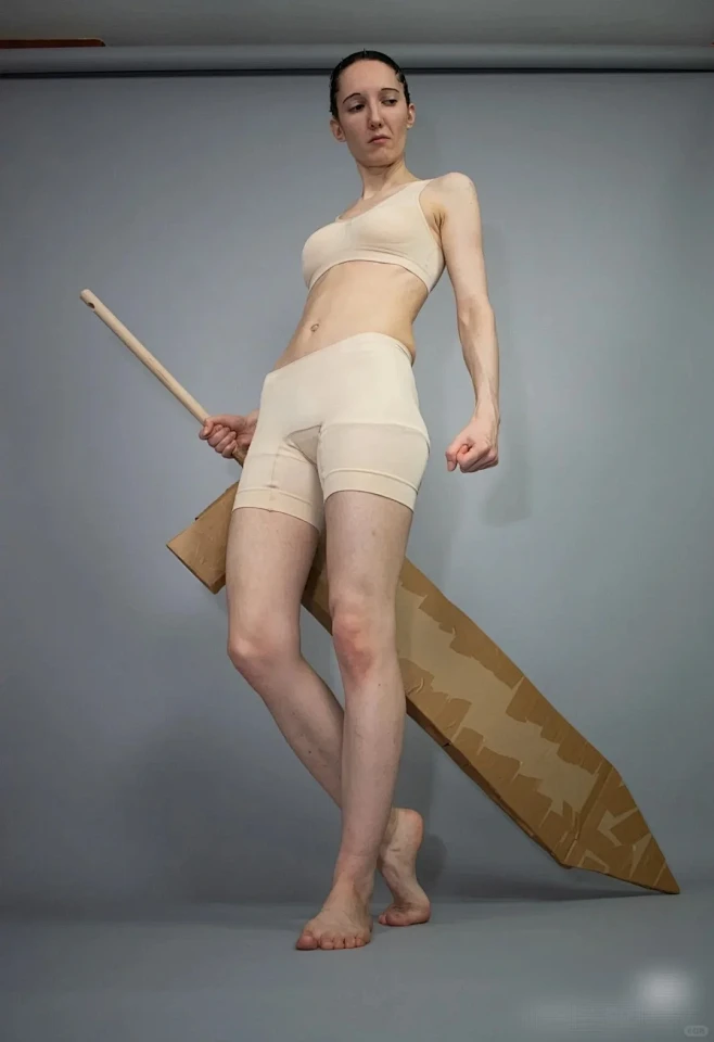 西方女性动态绘画素材 - 小红书