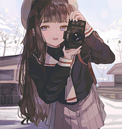 超人包采集到二次元少女·清纯(更新)