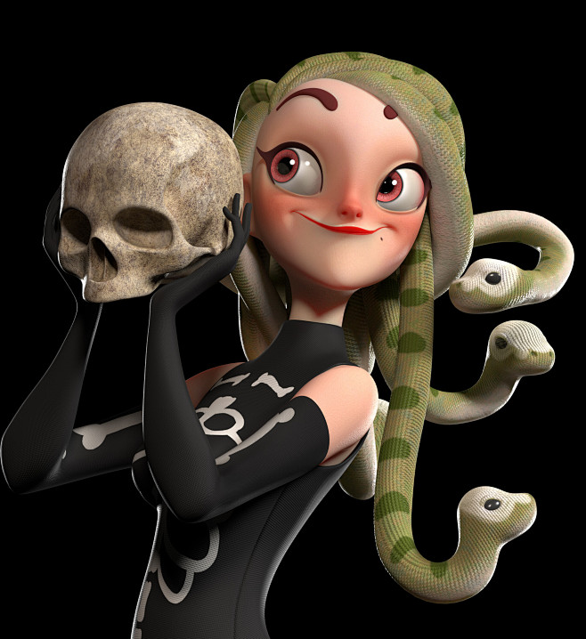 Halloween medusa, Yo...