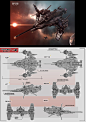 EVE online Space Ship by *KaranaK on deviantART