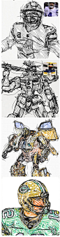 照片转手绘草图效果插件