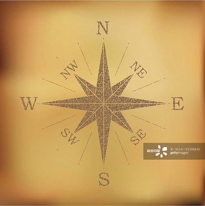 Compass Rose Ancient...