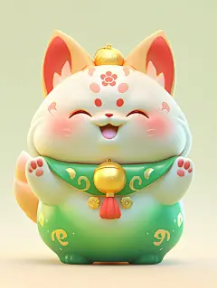 卡通立体动物元素素材图