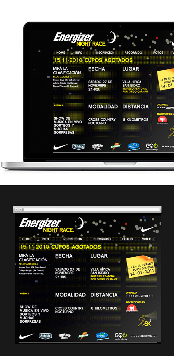 Energizer Night Race...