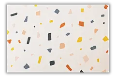 红黄蓝色卡通手绘风缤纷音乐节活动海报-海报