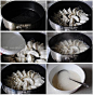 如何做冰花煎饺的做法（早餐菜谱）