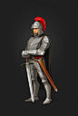 Medieval Characters : Vector Characters for an Online Game