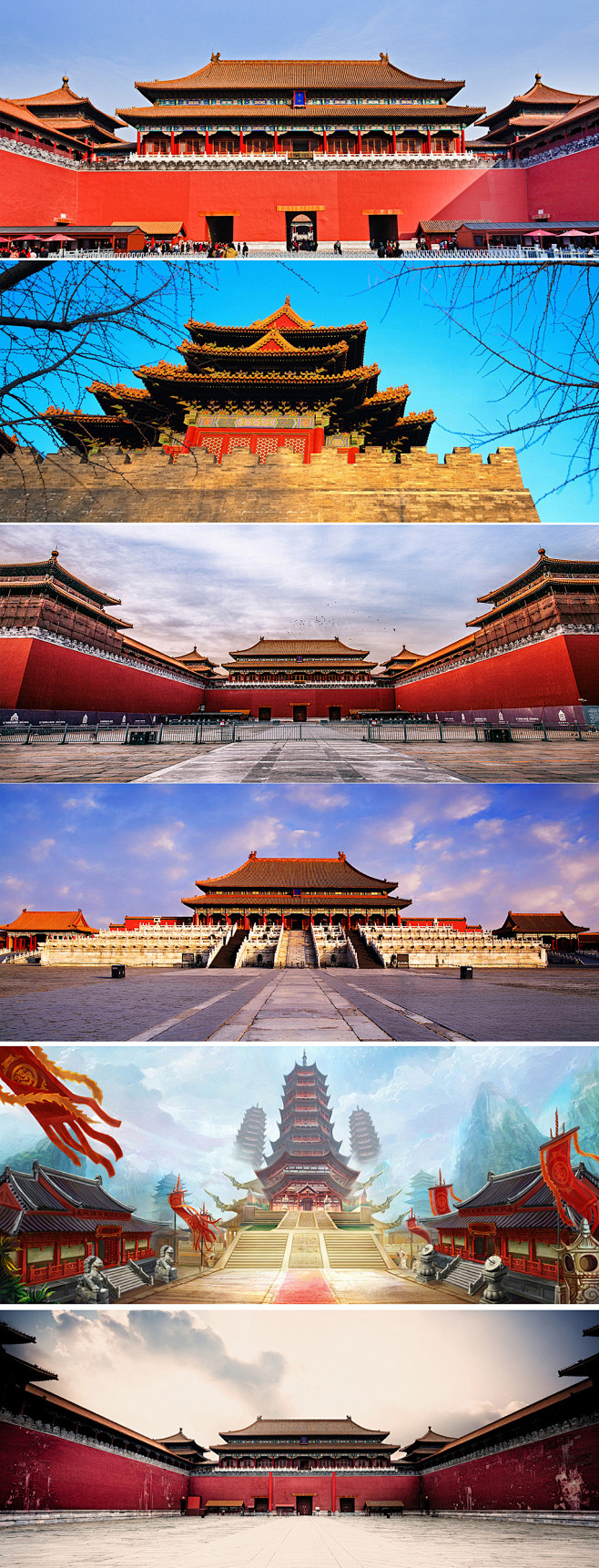 古建筑房檐中式建筑皇宫中国古代建筑背景图