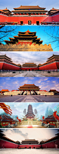 古建筑房檐中式建筑皇宫中国古代建筑背景图