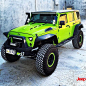 Jeep Flow — I have a weak spot for gecko green jeeps! Love...: 