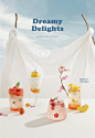 DREAMY DELIGHTS - POP UP MENU