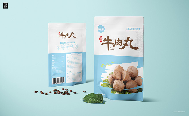 牛肉丸银杏果包装设计