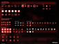 CD Projekt RED Cyberpunk cyberpunk 2077 Gaming iconography icons minimal UI ux vector