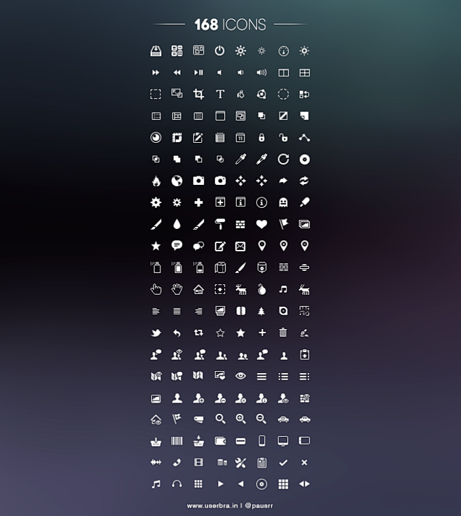 168 Free UI Icons - ...