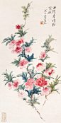  黄宾虹 · 写意花鸟 