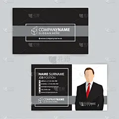 矢量,名片,式样,黑白图片,数字10,互联网,商务,暗色,高雅,符号