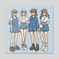 蓝色适合fresh_bobatae