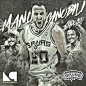 Manu Ginobili :: Behance