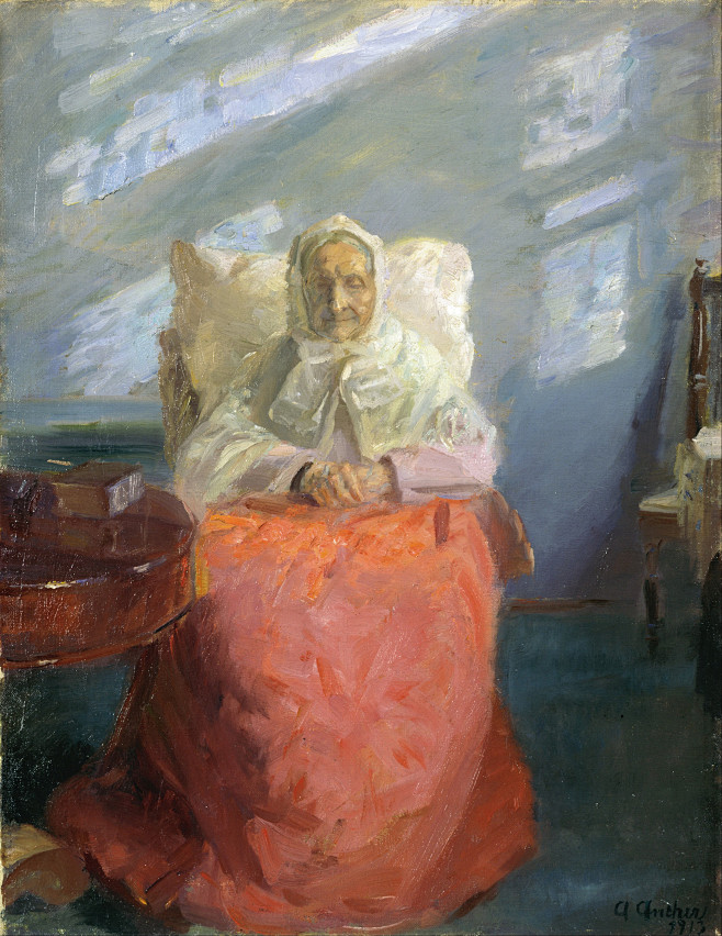 Anna Ancher - Mrs An...