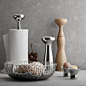 Georg Jensen Alfredo pepper grinder, tall | Salt & pepper | Kitchenware | Finnish Design Shop