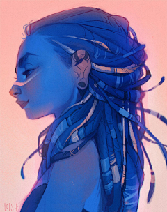 甦殐采集到Lois van Baarle