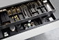 Interior fittings of drawers and deep drawers - Meson’s Cucine