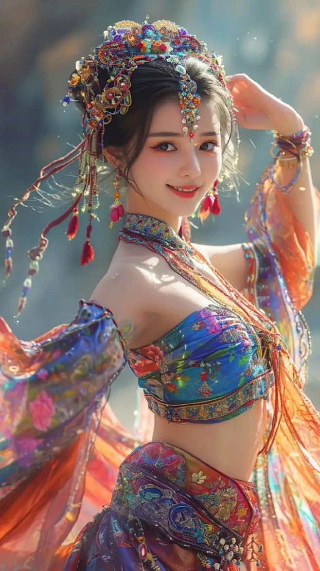 朗如日月，清如水镜。