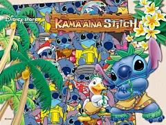 【蓝色小怪物】史迪奇壁纸精选，准备右键哦亲_看图_史迪奇吧_百度贴吧