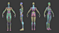 Stylized Heroine Anatomy Blockout