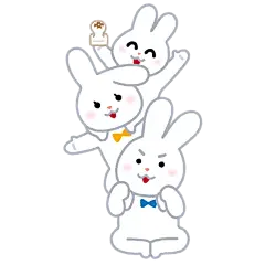 兔年吉祥物 兔IP 兔年 卡通兔 兔插画  插画 免扣 素材 手绘 png2