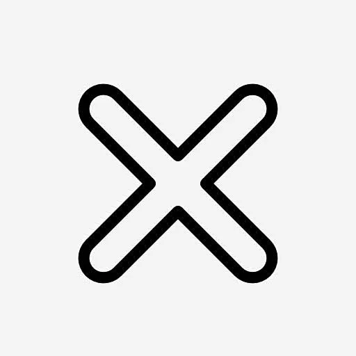叉号符号图标高清素材 页面网页 平面电商 创意素材 png素材-花瓣网
