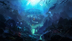 北漂傻蛋儿采集到海底场景