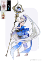 每日一涂超话 九日速涂～画到最后脑子已经被掏空了(  ･᷄ὢ･᷅  )没按照时间顺序排～插画超话#设计# ​​​​