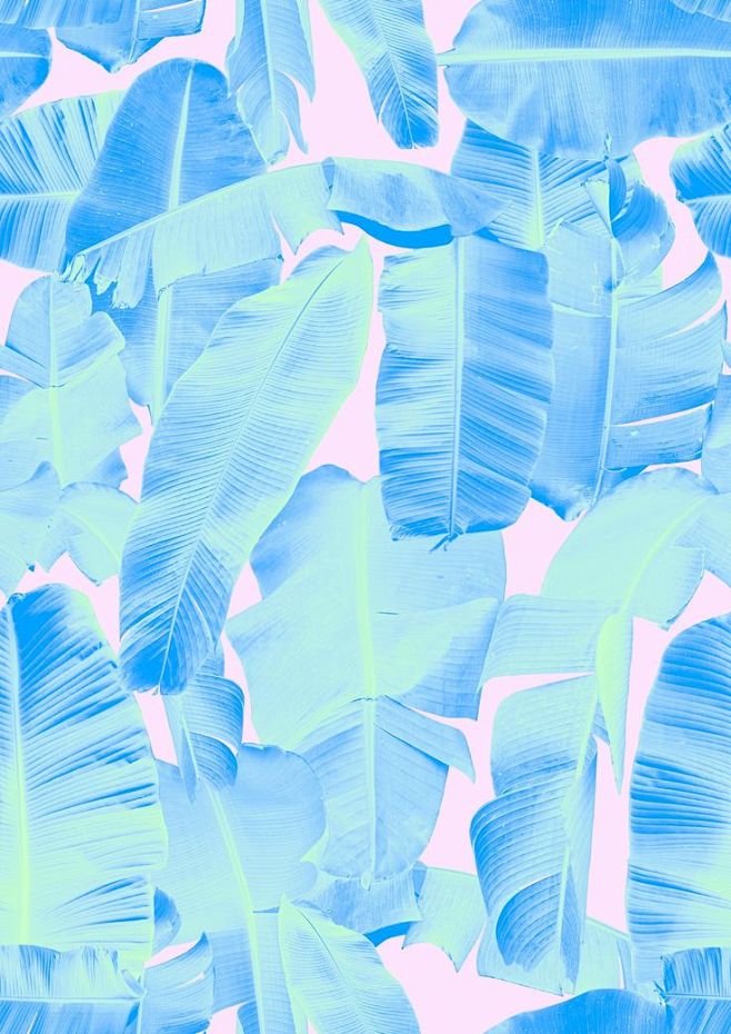 Banana leaf print by...