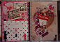 Smash Book page by Elektrapeke Mónika, via Flickr