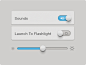 Settings UI