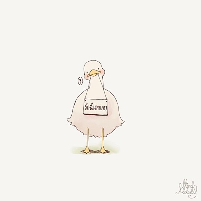 泰国插画师ᗰίn∂ɱεl0ɗϓ、插画、萌...