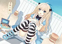 【呀哈喽】勾线和上色的店(o゜▽゜)o☆_线稿