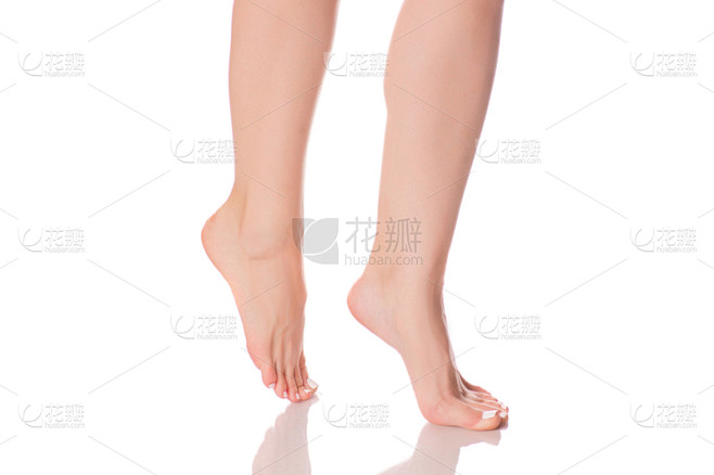 人类脚趾,足,女性,分离着色,鞋底,彩妆...