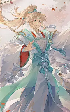 代号鸢•周瑜立绘-花瓣网