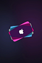 iphone4s苹果logo手机壁纸 640x960