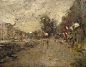 油画：bernard de wolff 的作品 ​（转） ​​​​