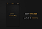 UBER LUXURY : Uber Luxury iOS app concept 